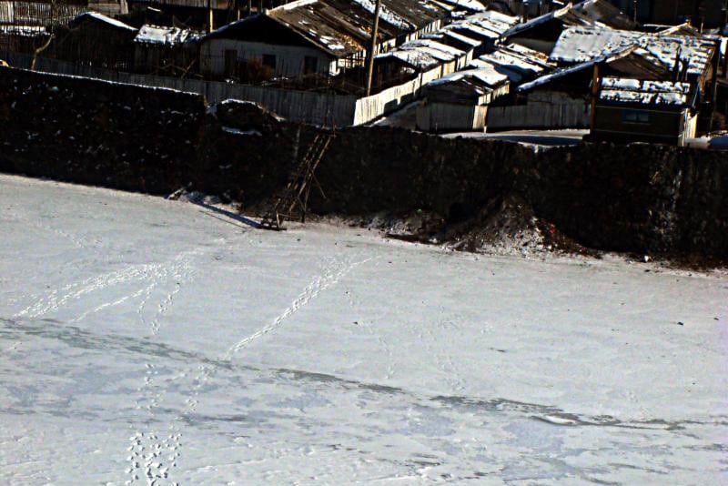 footprints of secret bible delivery into north korea 2018